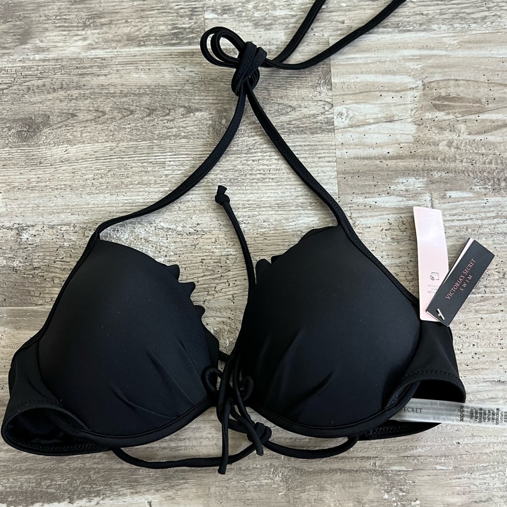 Victoria's Secret black bikini top